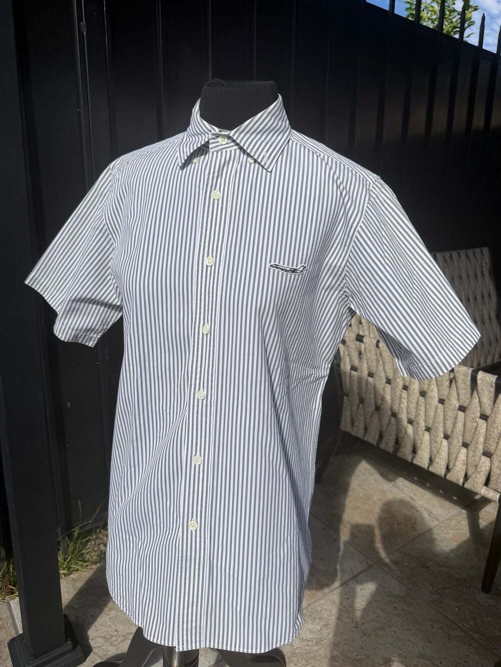 Billionaire Boys Club Short Sleeve Shirt Jet Size Medium BBC Ice cream